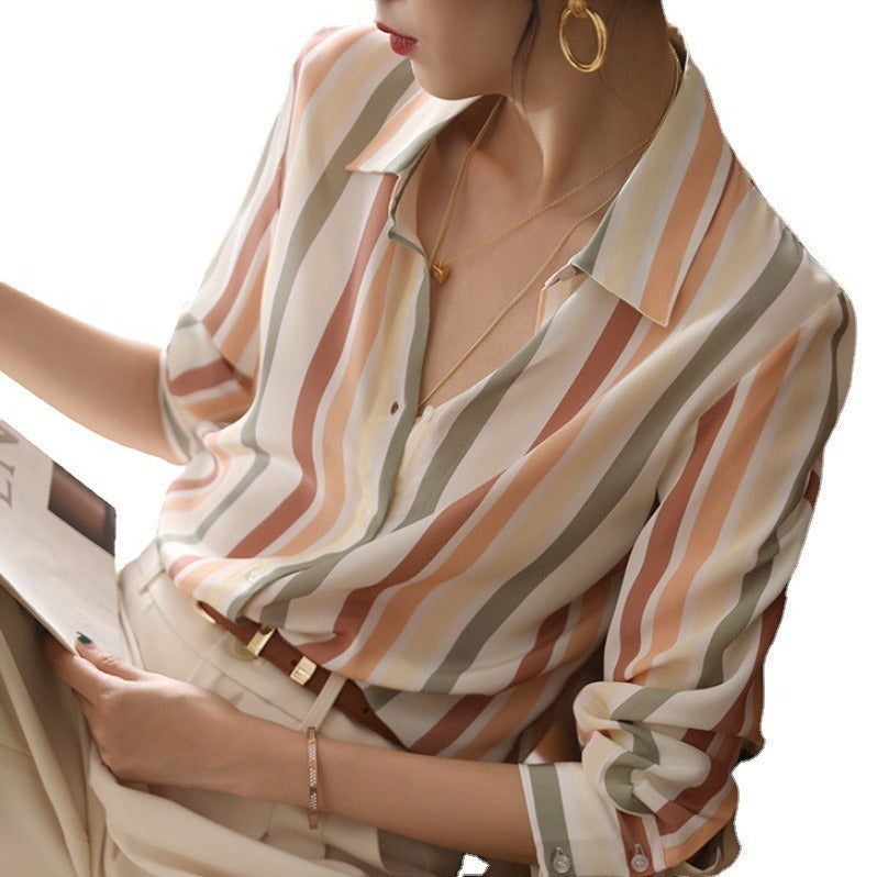 Vellanio™ Striped Shirt