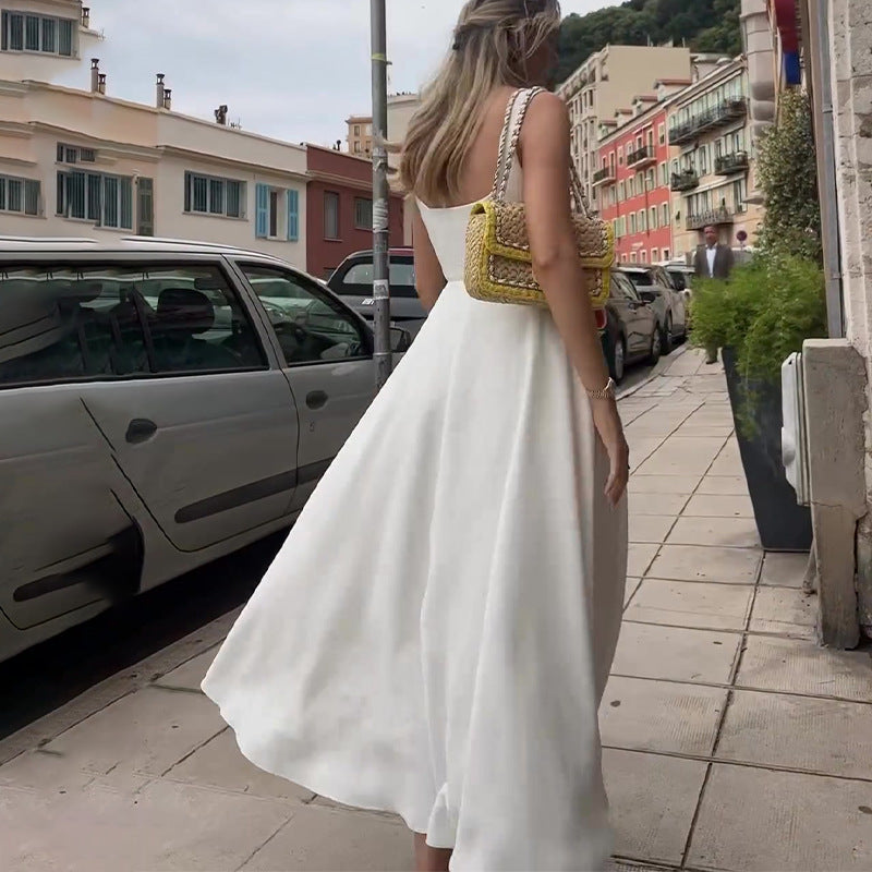 Vellanio™ Square Neck Dress