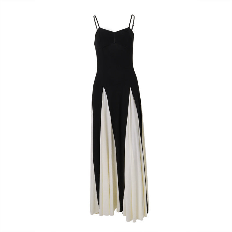 Bicolore Maxi-Dress