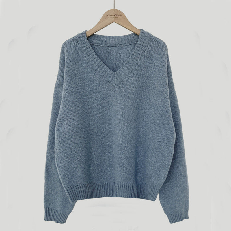 Vellanio™ - Pullover mit V-Ausschnitt für Damen