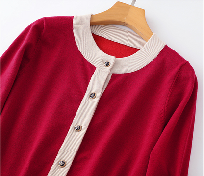 Women's Foreign Style Knitted Sweater