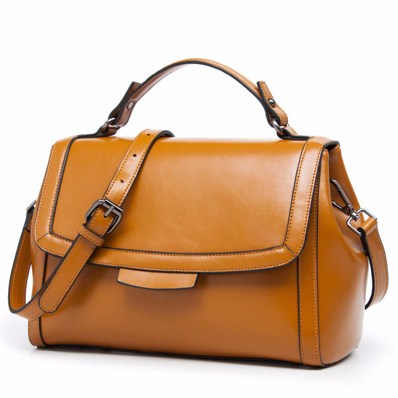 Old Fashioned Leather Shoulder Bag