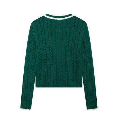 Cable Knit Pullover Sweater