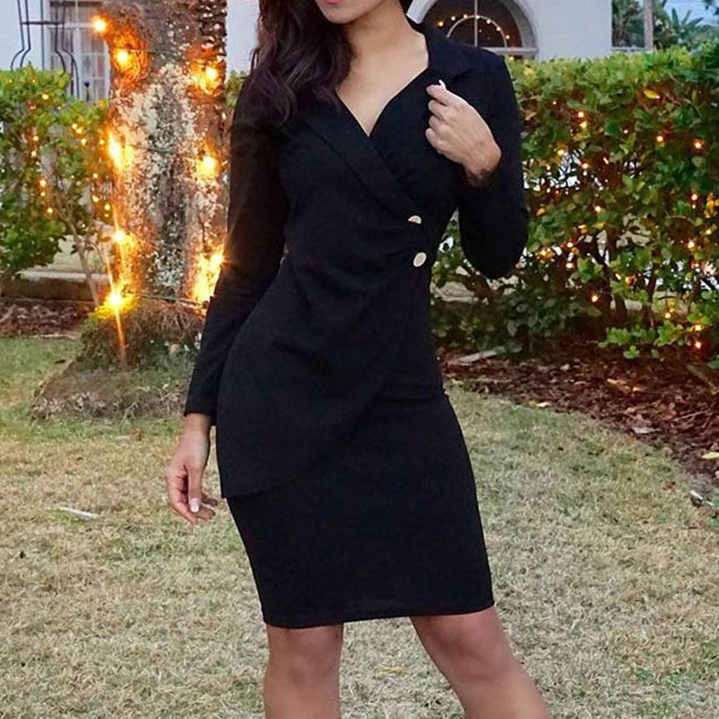 Button Dress