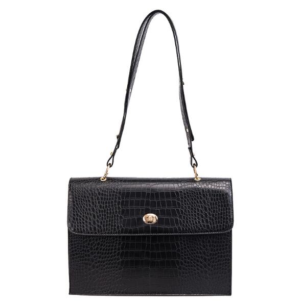Scaled Leather Bag