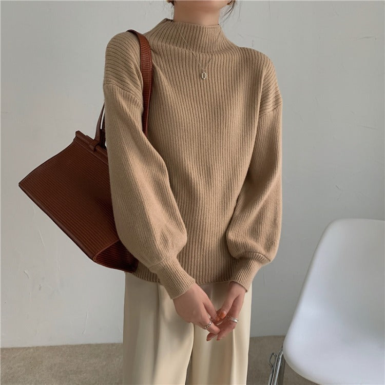 Vellanio™ Damen Langarm-Strickpullover