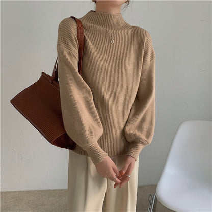 Vellanio™ Damen Langarm-Strickpullover