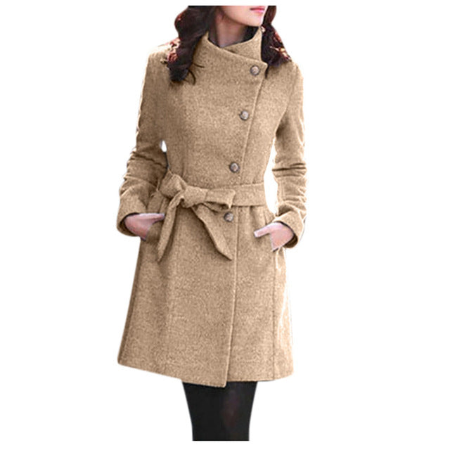 Vellanio™ - Langer Mantel für Damen