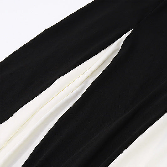 Bicolore Maxi-Dress