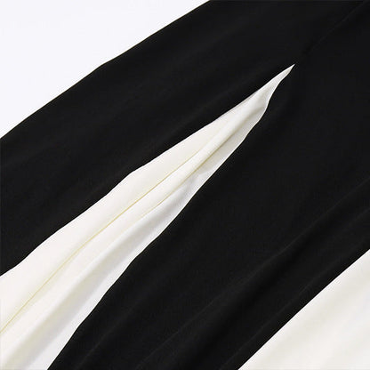 Bicolore Maxi-Dress