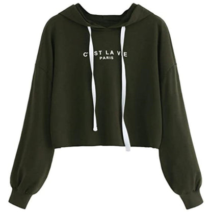 Vellanio™ - Women's Paris Cropped Sweater