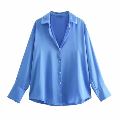 Women's Classic Silk Shirt
