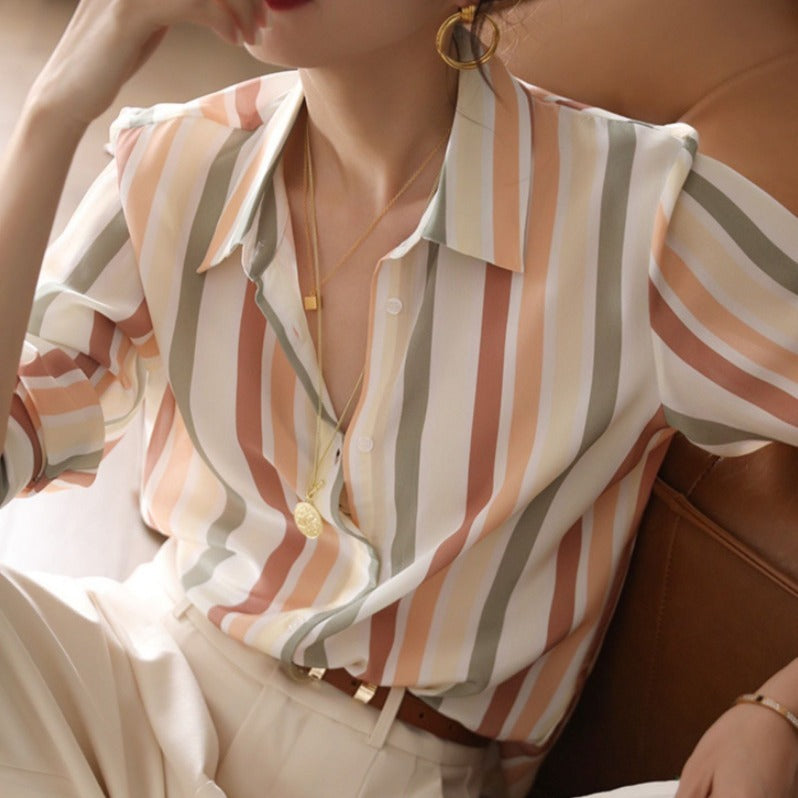 Vellanio™ Striped Shirt