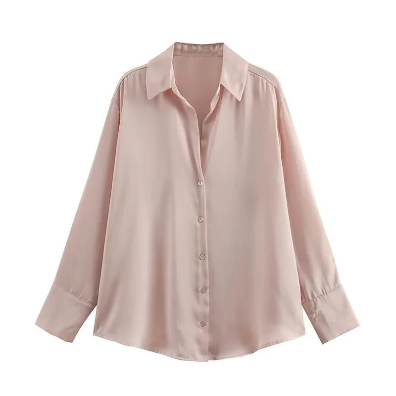 Women's Classic Silk Shirt