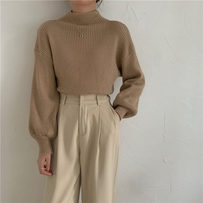 Vellanio™ Damen Langarm-Strickpullover