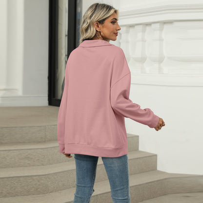 Vellanio™ Damen V-Neck Langarmtop