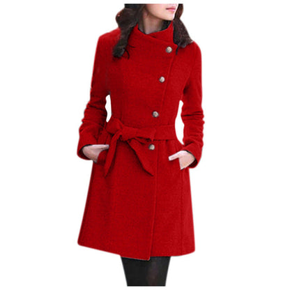 Vellanio™ - Langer Mantel für Damen