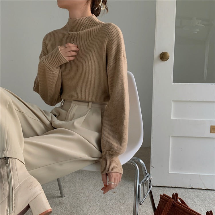 Vellanio™ Damen Langarm-Strickpullover