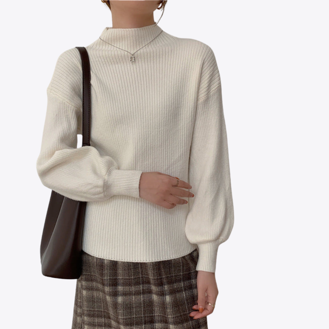 Vellanio™ Damen Langarm-Strickpullover