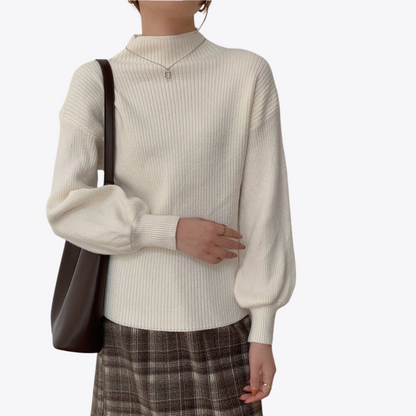Vellanio™ Damen Langarm-Strickpullover