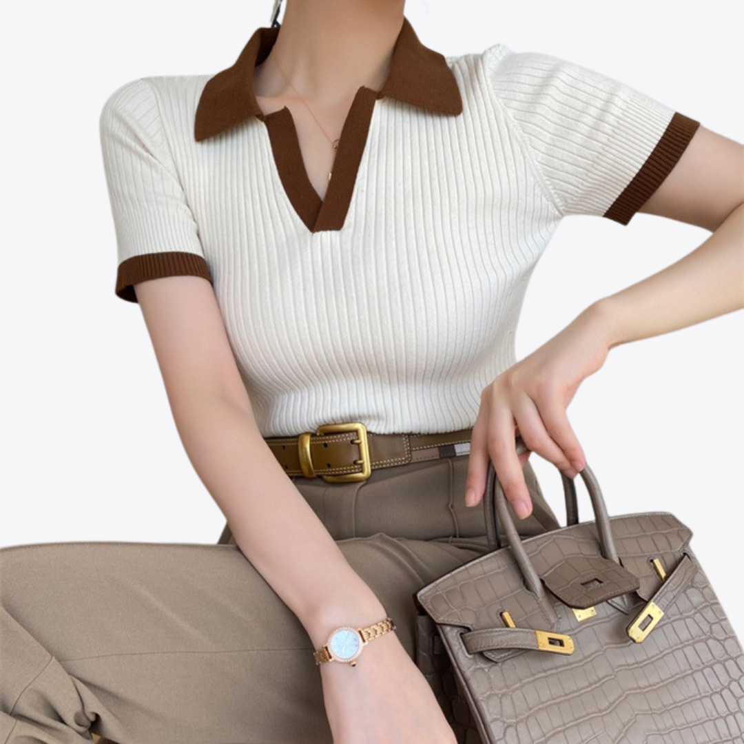 Vellanio™ V-Neck Top