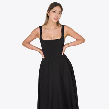 Vellanio™ Square Neck Dress