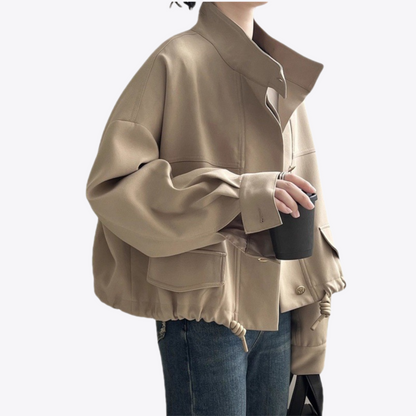 Vellanio™ - Kurzer Trenchcoat für Damen