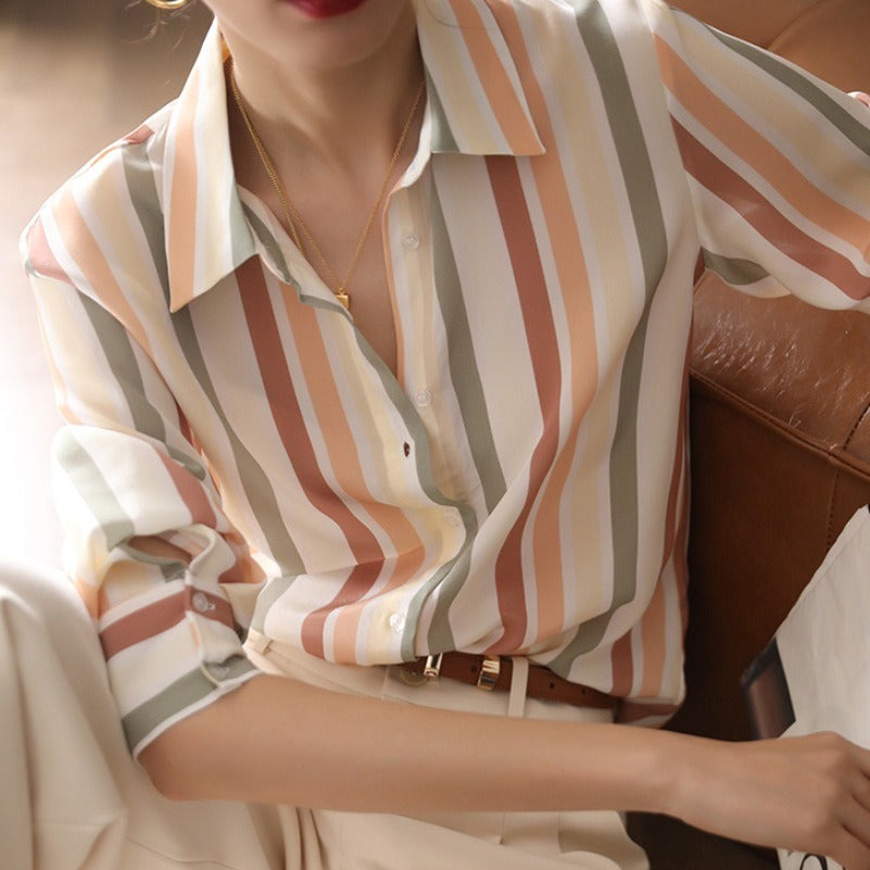 Vellanio™ Striped Shirt
