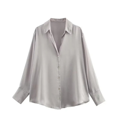 Women's Classic Silk Shirt