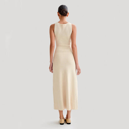 Sleeveless Knitted Dress