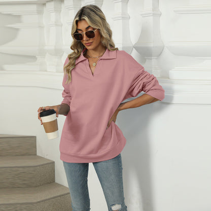 Vellanio™ Damen V-Neck Langarmtop