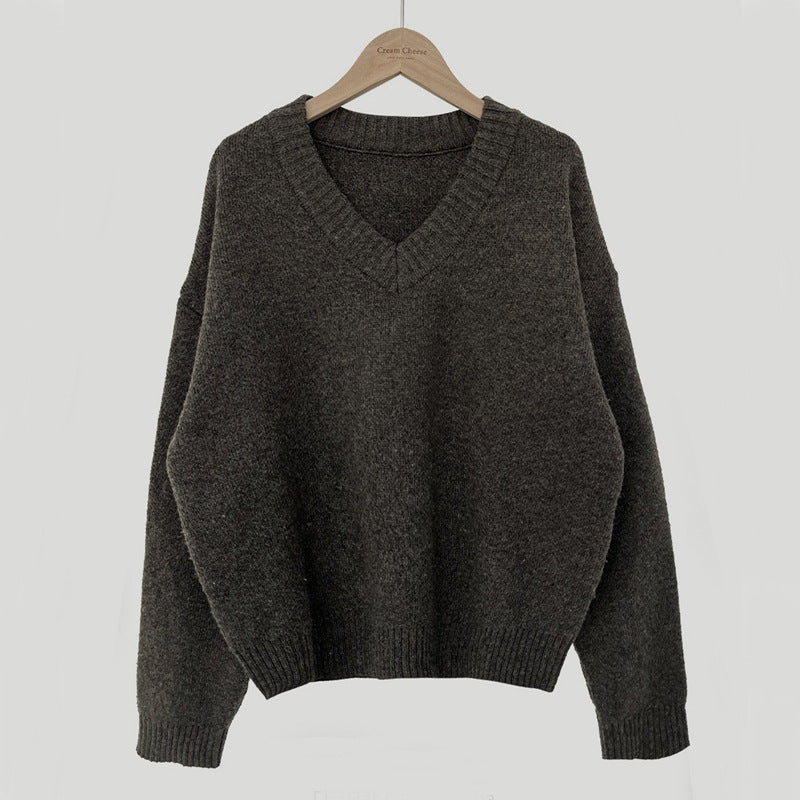 Vellanio™ - Pullover mit V-Ausschnitt für Damen
